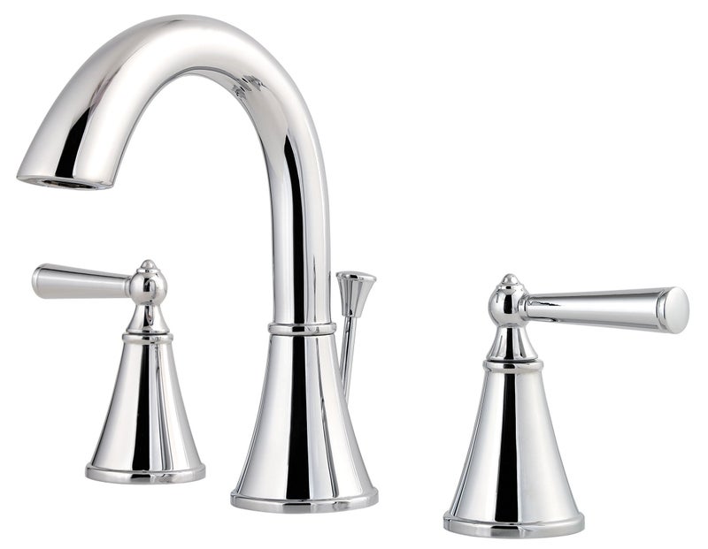 Pfister LG49GL0C Saxton 2-Handle 8 Inch Widespread Bathroom Faucet in Polished Chrome, Water-Efficient Model